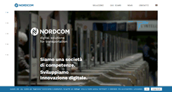 Desktop Screenshot of nord-com.it