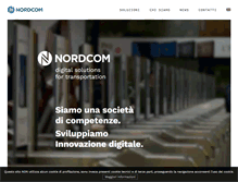Tablet Screenshot of nord-com.it